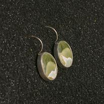 Rainforest Jasper Earwires